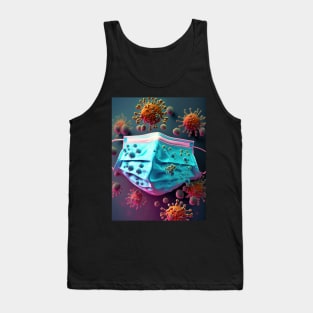 virus against mask Tank Top